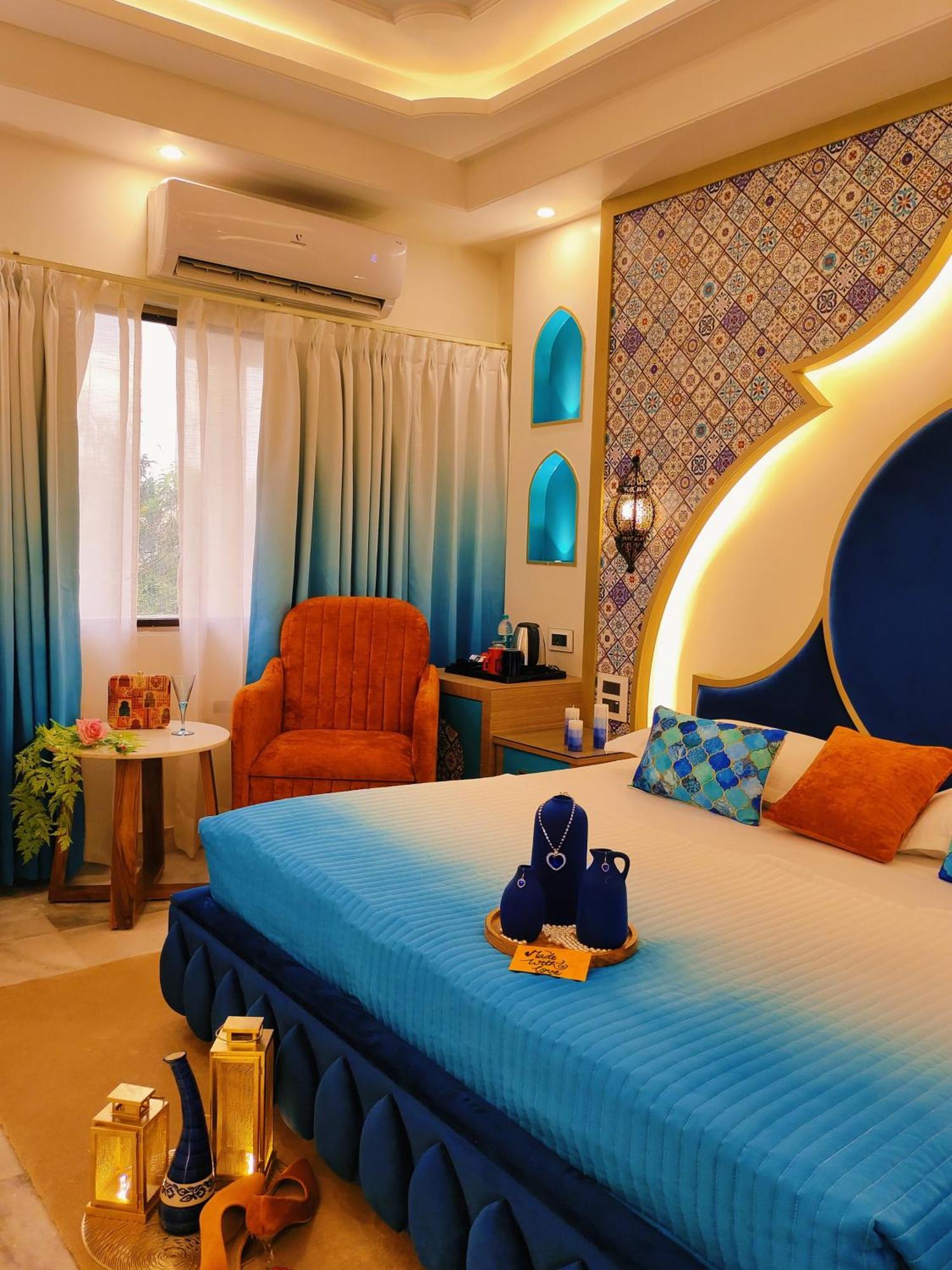 Sarang Palace - A Luxury Boutique Hotel Jaipur Bagian luar foto