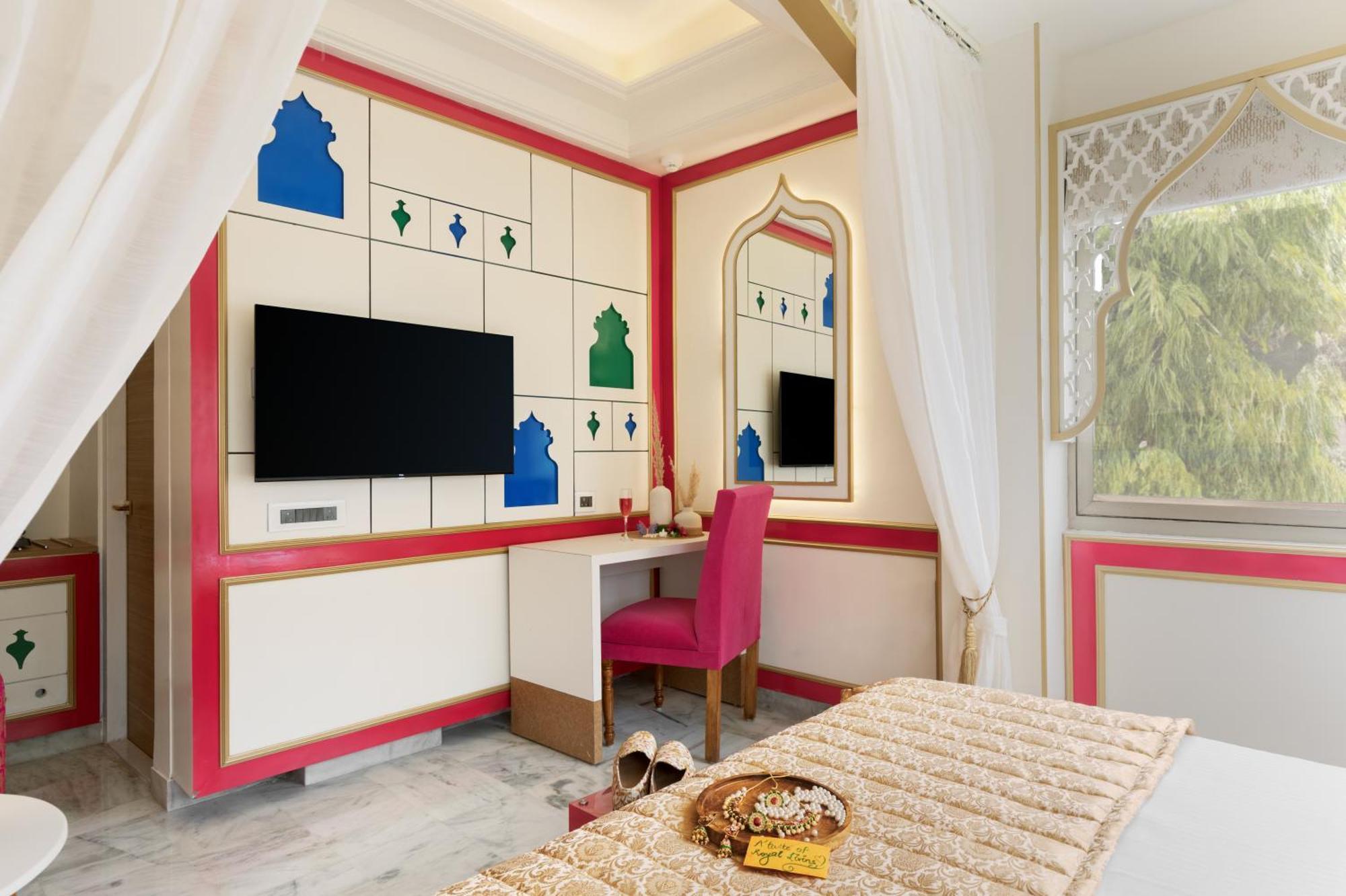 Sarang Palace - A Luxury Boutique Hotel Jaipur Bagian luar foto