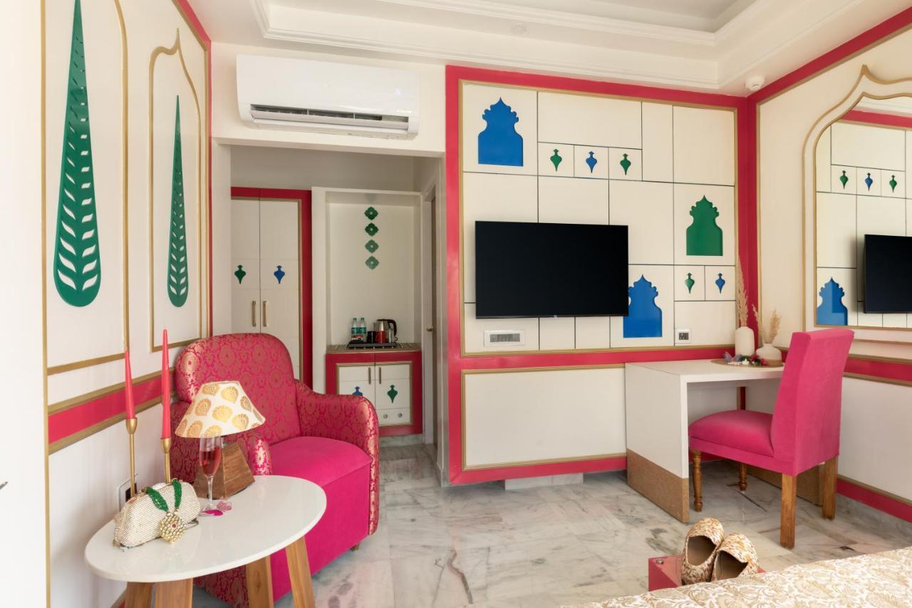 Sarang Palace - A Luxury Boutique Hotel Jaipur Bagian luar foto