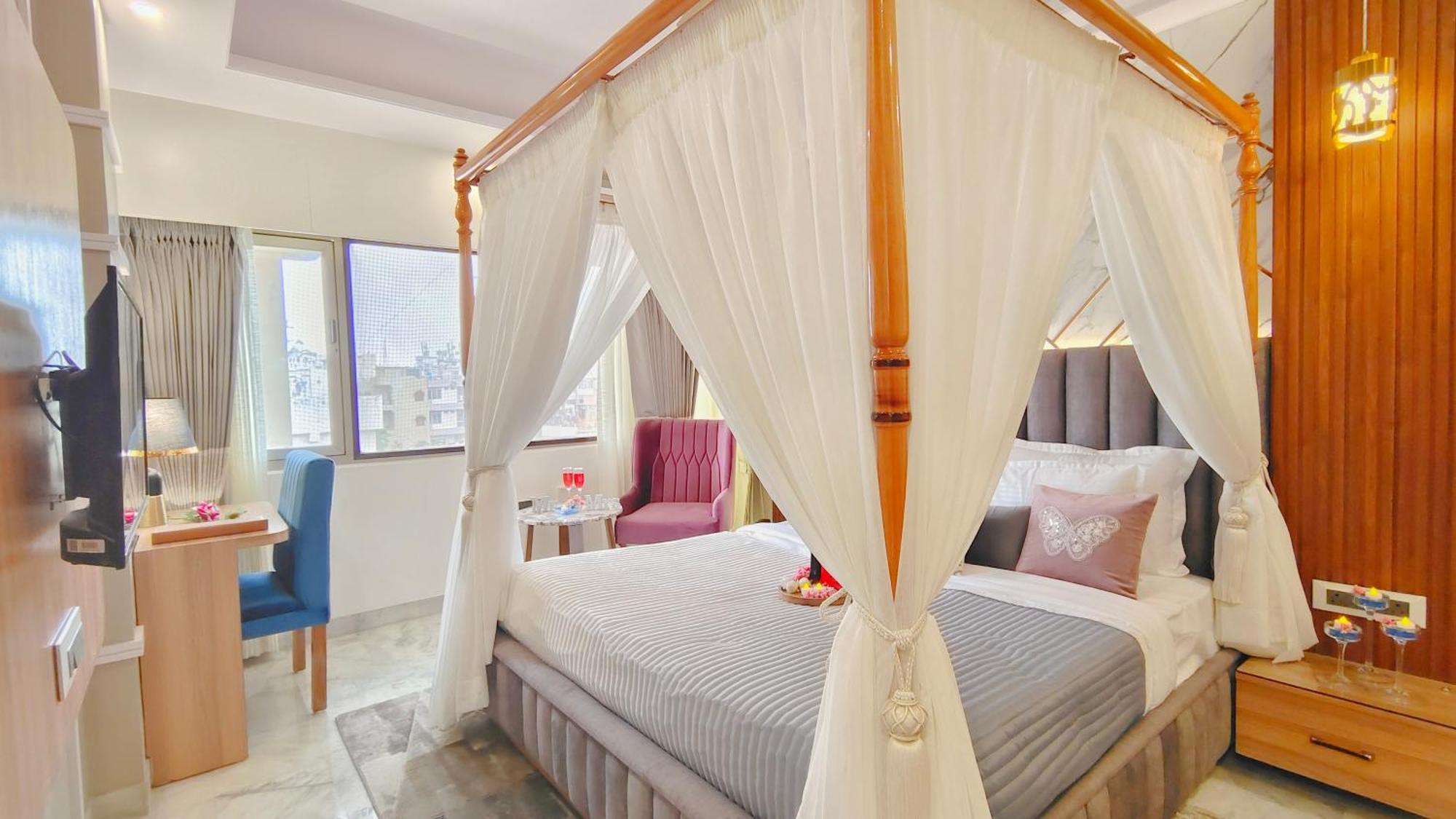 Sarang Palace - A Luxury Boutique Hotel Jaipur Bagian luar foto