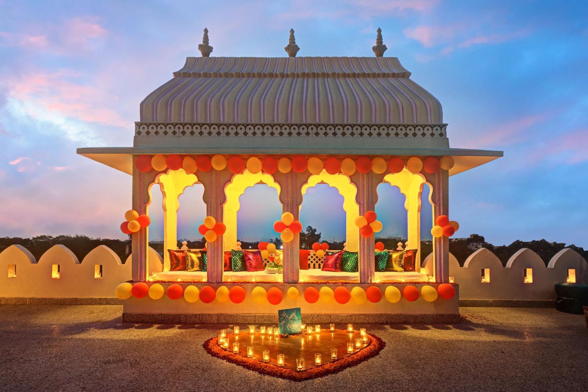 Sarang Palace - A Luxury Boutique Hotel Jaipur Bagian luar foto
