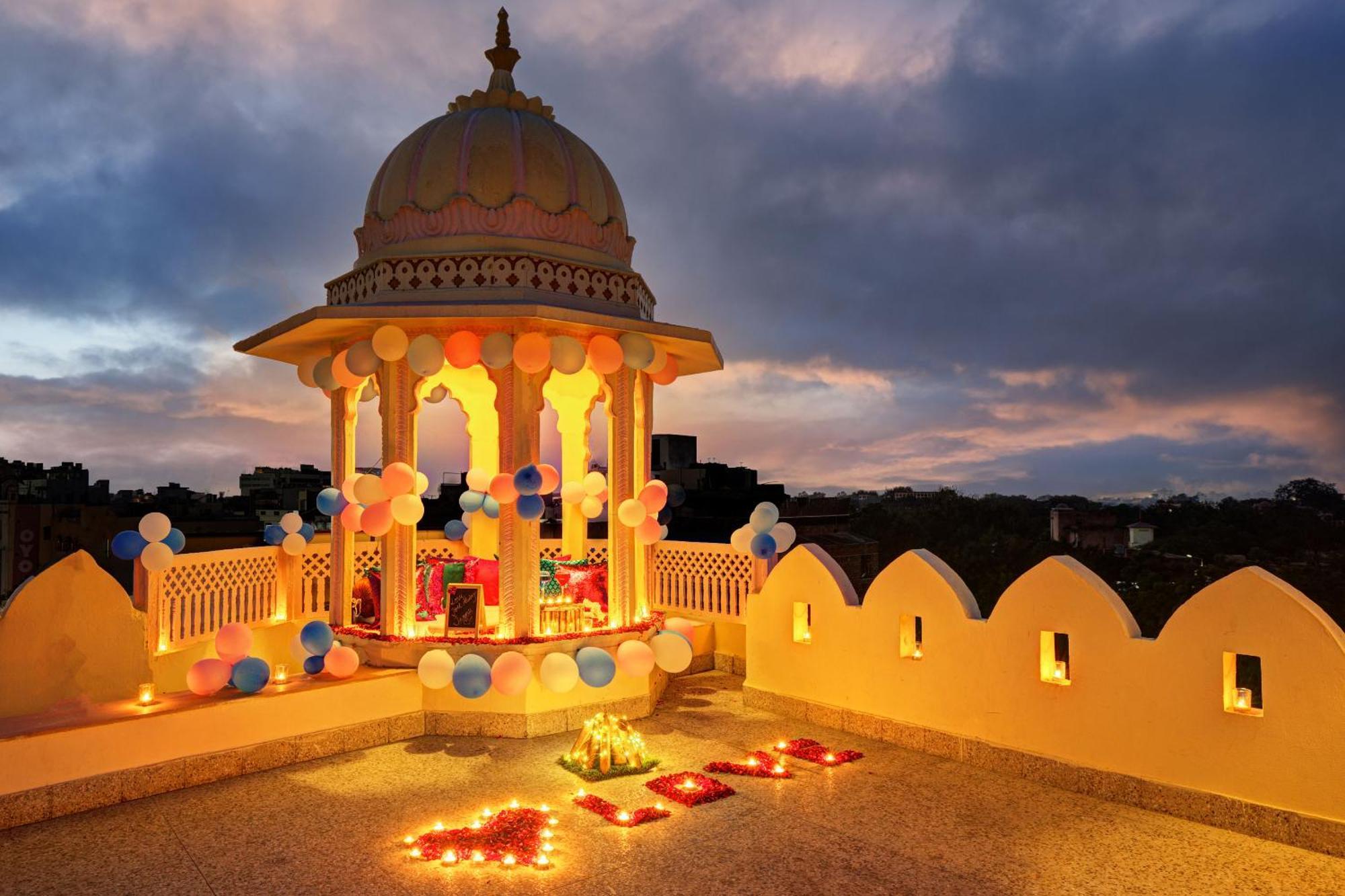 Sarang Palace - A Luxury Boutique Hotel Jaipur Bagian luar foto
